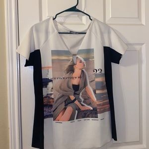 Graphic Zara shirt